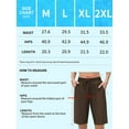 thumbnail image 7 of Charmo Women Swim Shorts Boy Leg Boardshorts with Built-in Brief Solid Beach Swimsuit Bottoms, 7 of 7
