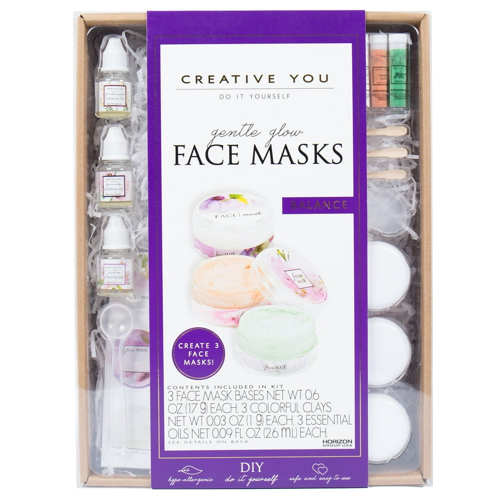 Creative You D.I.Y. Gentle Glow Face Masks