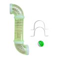 thumbnail image 2 of Part de bricolaje de tablero ocupado, aprendizaje de tubo de desarrollo temprano, material de bricolaje, accesorios sensoriales para niños regalos de Verde, 2 of 8
