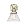 thumbnail image 3 of Millennium Lighting  Eyden 1 Light Sconce with Clear Seedy Glass Shades Modern Gold, 3 of 4