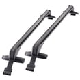 thumbnail image 2 of VEVOR Roof Rack Cross Bars, Universal Fit for Naked Roofs Without Raised Rails/Flush Rail/Black Moldings, 165 LBS Capacity,Lockable Heavy Duty Aluminum Crossbar Racks Roof Rail Rooftop Luggage Canoe, 2 of 9