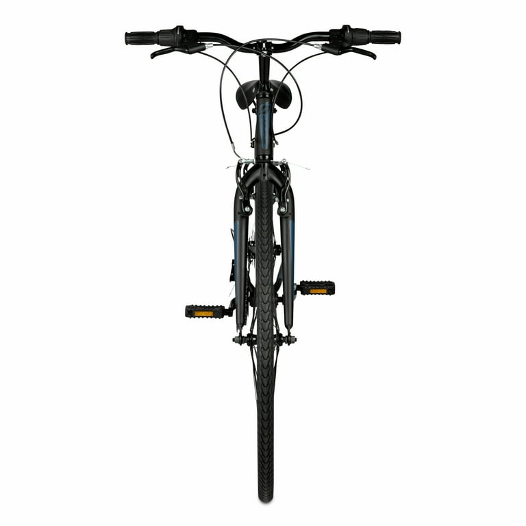Hyper Brand Bicycle 700c Men's Spin Fit Hybrid Bike, Black Hyper Brand Bicycle 700c Men's Spin Fit Hybrid Bike, Black