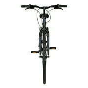 Hyper Bicycles 700c Mens Spin Fit Hybrid Bike, Adults Ages 14+, Black/Blue