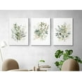 thumbnail image 3 of Watercolor Botanical Wall Art Vintage Floral Art Prints Wildflowers Art Modern Boho Canvas Wall Art Painting Farmhouse Wall Picture Decor for Living Room Bedroom Decor 12x16 Inch Set of 3 D, 3 of 7