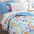 thumbnail image 1 of Sea Mermaids Microfiber Bed In A Bag Toddler Twin Full Girl Bedding Comforter &, 1 of 7