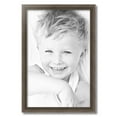 thumbnail image 2 of ArtToFrames 17" x 26" Muted Silver Picture Frame, 17x26 inch Silver Wood Poster Frame (WOM-4626),  Pack, 2 of 8