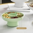 thumbnail image 5 of Kitchen Organizers and Storage Snack Tray, Creative Fruit Tray, 5segmented Candy Containers Used For Nut Candy, Dried Fruit Food Storage Organizer Compartment Dried Fruit Tray, Food And Fruit, 5 of 5