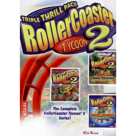 Atari RollerCoaster Tycoon 2 Triple Thrill Pack (Digital (Best Tycoon Games Ever)