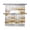 Brown, variant on Sage Green Gray Swag Curtains for Kitchen Neutral Abstract White Ombre Texture Valances for Windows Rod Pocket Small Window Treatment Topper for Cafe Bedroom Bathroom Living Room Decor 56x36 Inch