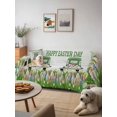 thumbnail image 6 of Spring Easter Couch Cover, Easter Eggs Bunny Truck Botanical Wooden Sofa Cover Blanket for 1 Seat Cushion, Sectional Sofa Slipcover Furniture Protector for Living Room Bedroom 71''x91'', 6 of 9