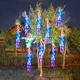 thumbnail image 4 of Guirnalda de luces navideñas 3 en 1 para exteriores, para jardín, árbol, lluvia de meteoritos, luces tipo cascada para exteriores, 4 of 5