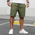 thumbnail image 2 of Gibobby Mens Shorts Elastic Shorts For Men Big And Tall 1Pack Men's Athletic Gym Shorts Basketball Hiking Pants Elastic Waistband with Zipper Pocket(S,AG), 2 of 9