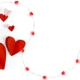 thumbnail image 4 of Northlight 20-Count Valentine's Day Heart and Arrow LED Fairy Lights, 6.25ft, Copper Wire, 4 of 10