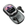 thumbnail image 2 of Bluetooth Headphones Qwtwty Intelligent Control Round Screen ANC Active Noise Reduction LED Full-color Screen Music Game Movie Mode Switching Bluetooth 5.4 Bluetooth Earbuds Headphones, 2 of 6