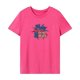 thumbnail image 1 of Camiseta para mujer de verano transpirable de ajuste regular con cuello redondo para viajes de mochilero XL, 1 of 7