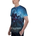 thumbnail image 6 of Ghostbusters Mens 3d Print Casual Short Sleeve T Shirts Tee Tops, 6 of 7