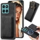 thumbnail image 1 of wonima11 for Motorola Edge 60 Fusion/Edge 60 Pro Magnetic Case with Detachable Credit Card Holder Slot, PU Leather Slim Fit Scratch Resistant Ultra-Thin Case for Edge 60 Fusion. TCK-Retro Black, 1 of 1