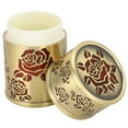 thumbnail image 2 of With Rose-Pattern Cotton Swab Holder, Toothpick Box, For Hotel Restaurant Toothpick Storage, 2 of 8