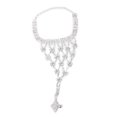 thumbnail image 1 of Joyería Nupcial Sunnimix Pulsera Nupcial Rhinestone Plateado, 1 of 8