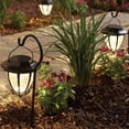 thumbnail image 4 of Hampton Bay Matte Black Solar Path Light (4-Pack)  (Store Return), 4 of 4