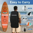 thumbnail image 5 of OZVMZQ 10' Inflatable Stand up Paddle Board, with Premium Accessories, Waterproof Dry Bag, for Adult & Youth, Unique Style SUP, for Fitness Exercise, 5 of 10
