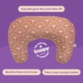 thumbnail image 6 of Boppy Nursing Pillow - Ergonomic Bottle & Breastfeeding Pillow with High, Firm, Large Area, Water-Repellant with Washable Cover;  Baby Safety Alliance Verified - Clay Boho Arches, 6 of 10
