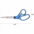 thumbnail image 5 of (4 pack) Sparco, SPR39043, 8" Bent Multipurpose Scissors, 1 Each, Blue, 5 of 7