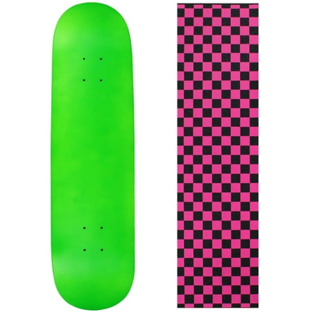 Skateboard Deck Pro 7-Ply Canadian Maple NEON GREEN With Griptape 7.5  - 8.5 price history on PriceWatchPro