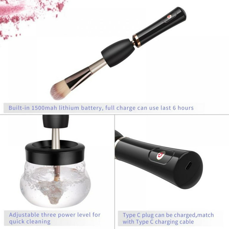 Electric Makeup Brush Cleaner Spinner Machine Tool - Wrinse™ – Roziyo®