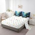 thumbnail image 5 of Feelyou Sea Turtle Bedding Comforter Set 7pcs, Cartoon Marine Animal King Bedding Sets, 5 of 8