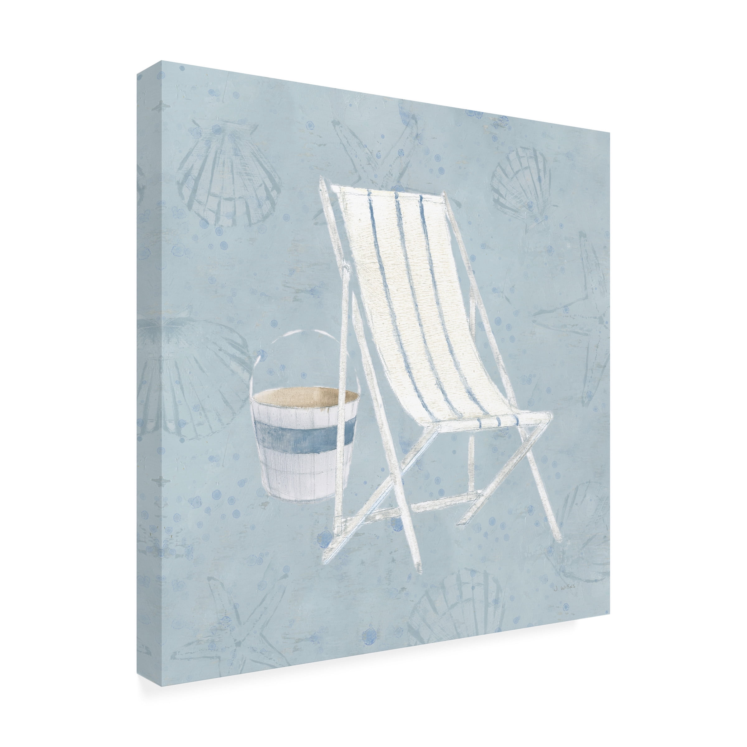 James Wiens 'Serene Seaside II' Canvas Art
