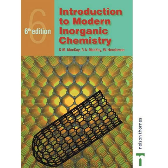 Introduction to Modern Inorganic Chemistry, 6th edition, (Paperback)