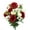Red/Cream, variant on Faux Rose G. Daisy Ranunculus Mixed Flower Bush