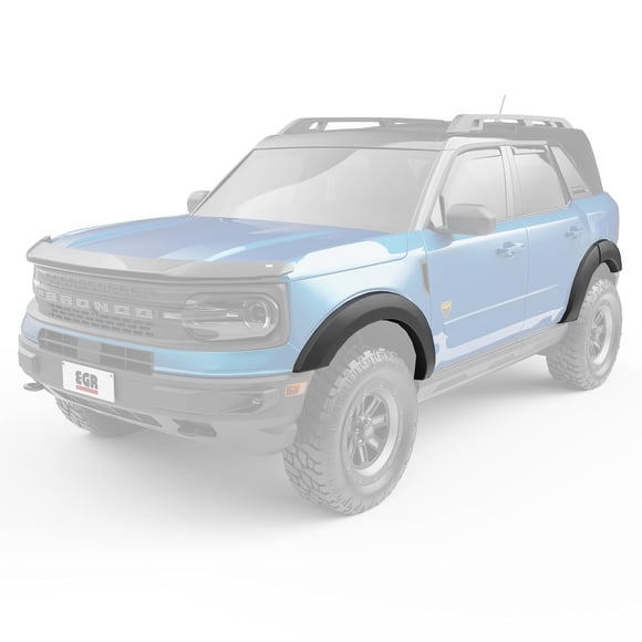 Juego de Aletas para Guardabarros EGR 753564 Negro Mate Ford Bronco Sport