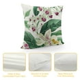 thumbnail image 4 of Creowell  Tropical Flowers Throw Pillow Covers  Floral Leaves Outdoor Decorative Pillows Cushion Cases for Couch Sofa Bed Home Decor, 4 of 5