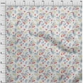 thumbnail image 4 of oneOone Cotton Jersey White Fabric Florals Fabric For Sewing Printed Craft Fabric By The Yard 58 Inch Wide, 4 of 4