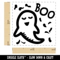 thumbnail image 2 of Sweet Ghost Boo Halloween Self-Inking Rubber Stamp Ink Stamper - Black Ink - Small 1 Inch, 2 of 7