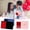 Random color *1, variant on Sentmoon Valentine's Day Rose Gift Box Window Opening And Earth Cover 6 Soap Flower Box Pendant Ring Earnail Jewelry Packaging Box Valentines Day Gifts Up to 60% Off