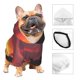 thumbnail image 3 of Fotbe Sunset Western Desert Cowboy Sudadera con Estampado para Perros Pequeños – Suéter con Capucha para Mascotas, Tela Suave de Forro Polar con Bolsillo-Large, 3 of 7