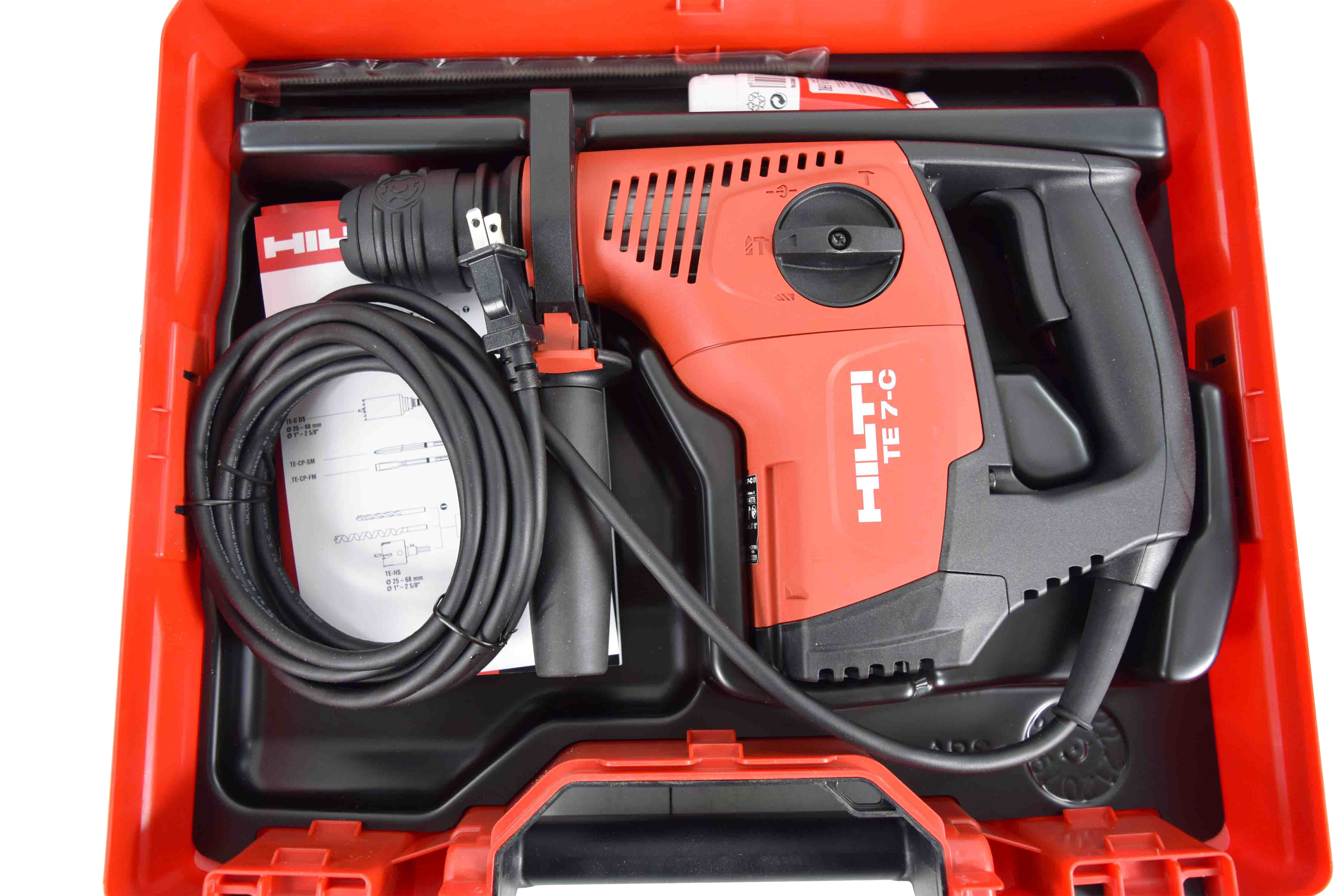 Hilti 120V Corded SDS-Plus Rotary Hammer Drill TE 7-C 228061 with Carrying  Case