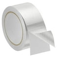 thumbnail image 1 of Cinta de Aluminio Uxcell 1.97" x 65.6 Ft Cinta de Aluminio de Fibra de Vidrio Impermeable Resistente al Calor para Conductos HVAC 1 Rollo, 1 of 6