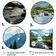 thumbnail image 3 of Designart "Alaska horizon I" Landscapes Floater Framed Canvas Print, 3 of 7