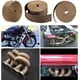 thumbnail image 4 of Cinta aislante térmica de titanio Magma Desiderio de 15 x 50 mm + 10 bridas de acero inoxidable negras para tubo colector de escape de motocicleta Cinta aislante térmica, 4 of 5