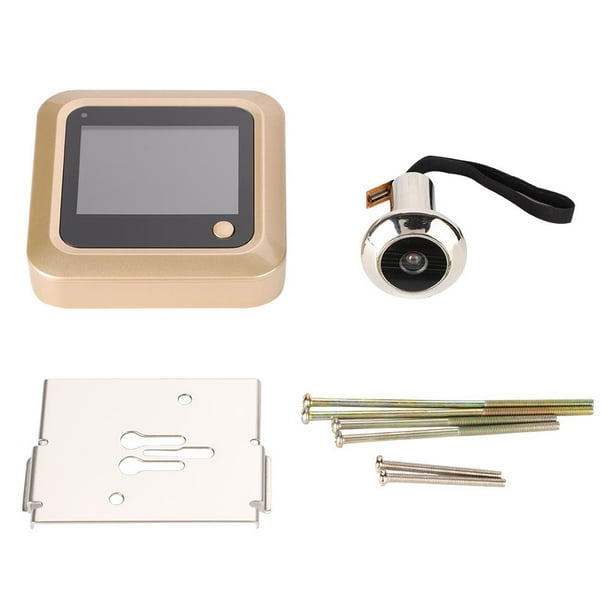 Tebru Smart Doorbell Viewer, Digital Door Peephole Viewer,2.4 Inch