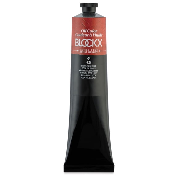 Blockx Artist Oil Color - Rose Madder Pale, 200 ml tube
