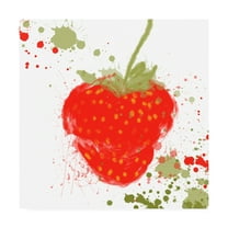 Trademark Fine Art 'Modern Strawberry' Canvas Art by Irena Orlov