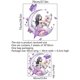 thumbnail image 5 of Etiqueta engomada del patrón de la princesa y el lobo de la luna para el fondo de la habitación de las niñas etiqueta de la pared sala de estar, sofá, pared de TV, 5 of 5