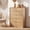Wood, variant on AFO Wood Dresser with Deep Drawers Chest of Drawers Storage Cabinet for Bedroom Living Room, Set of 1