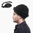 thumbnail image 1 of Turban pour Hommes Turban Vintage Twist Head Wraps pour Hommes Extensible Modal et Satin Turban Foulard Attache pour Cheveux Portable Confortable Respirant Randonnée, 1 of 18
