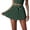 A-Green912, variant on XIAOCHA Women's High Waist Pleated Mini Skirt Athletic Flared Tennis Everyday Short Skirt